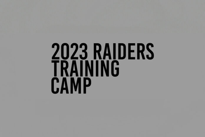 2023 Raiders Training Camp